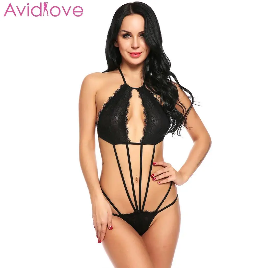 Avidlove экзотическое женское сексуальное цельное нижнее белье кружевное с