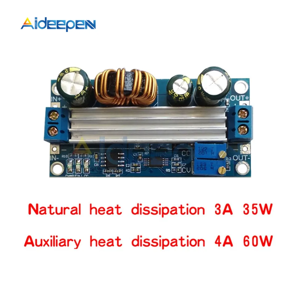 Регулируемый повышающий/понижающий модуль питания постоянного напряжения постоянного тока понижающий модуль преобразователя 5-30 в до 0,5-30 в