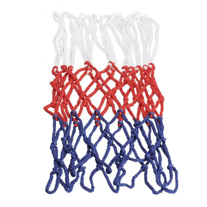 Новый Стандартный спортивные 3/4/5 мм нейлоновая нить баскетбол Сетка 12 петель