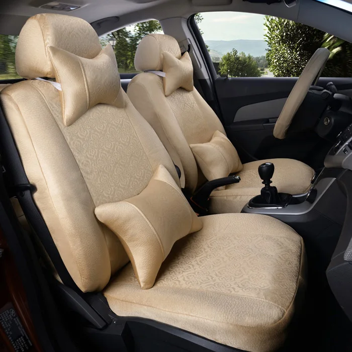 Cartailor чехлы подходят для Mitsubishi Pajero Sport 2011 сиденья указан Ice Шелковый Тюнинг автомобилей мест защиты аксессуары