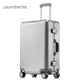 

Chupermore Large volume 100% aluminum frame Rolling Luggage Spinner Travel Bags Business long distance travel Suitcase Wheels