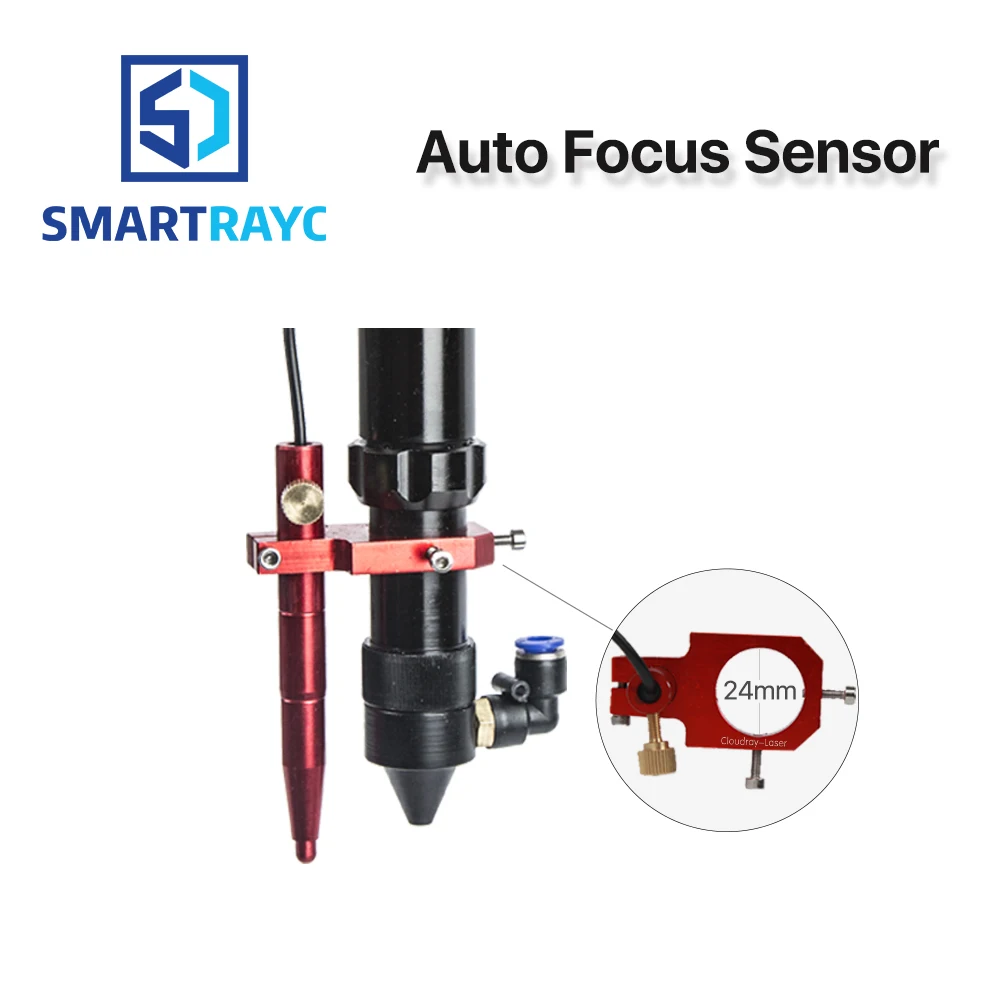 

Smartrayc Auto Focus Focusing Sensor Z-Axis for Automatic Motorized Up Down Table CO2 Laser Engraving Cutting machine