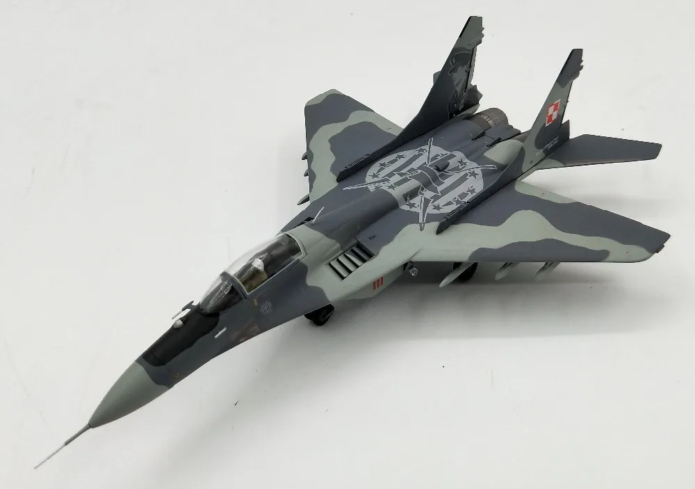 Редкое Специальное предложение 1: 72 польские ВВС российские MiG-29A фулкрум истребитель статического готового сплава Коллекционная модель