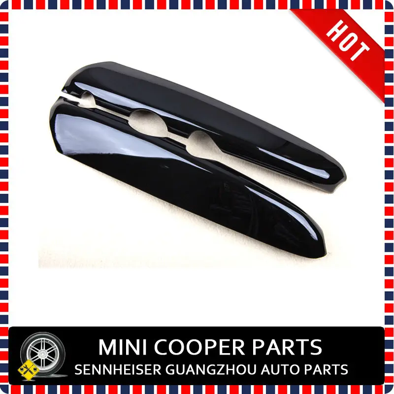 

Brand New ABS Material UV Protected Console Cover Mini Ray Style Pure Black Color for mini cooper R55 R56 R57 R58 (2Pcs/Set)