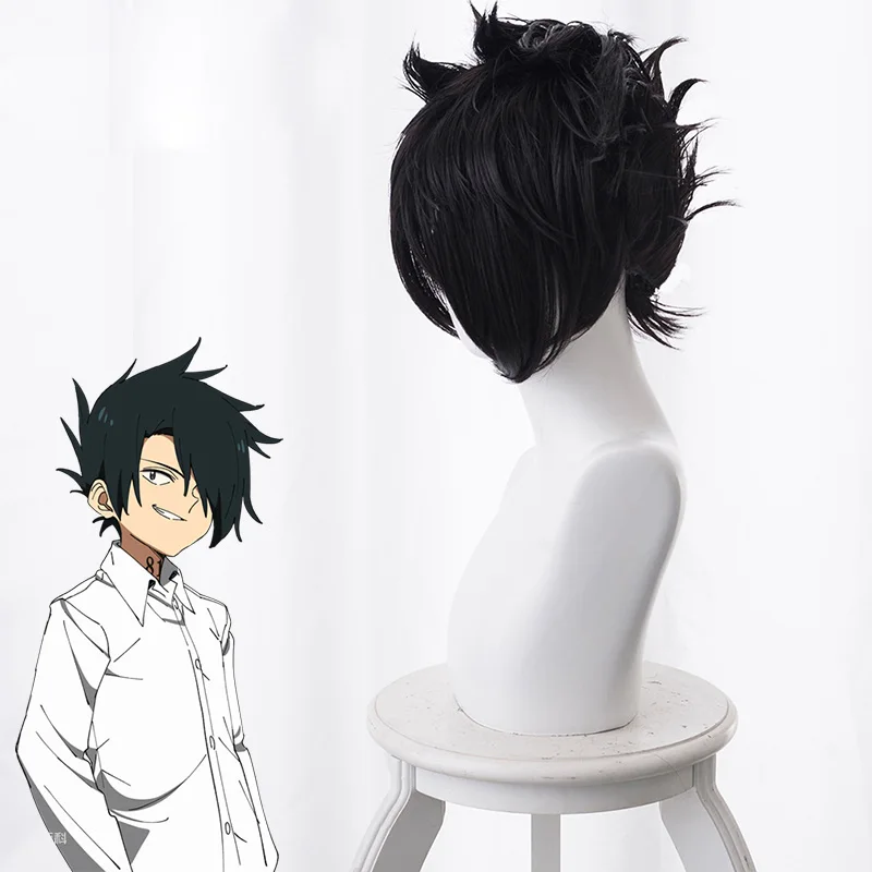 Парик для косплея Yakusoku no Neverland с обещанным недержанным норманом головной убор на