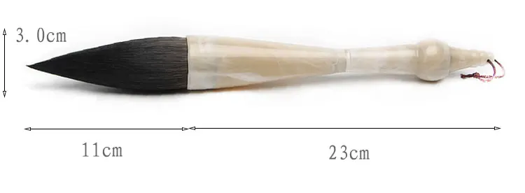 Chineses da Caligrafia Caneta de Caligrafia Escova de Cabelo Forma de Bolsa Excelente Qualidade Pincéis Fuinha Hopper-em Escola Estudante Escrever Dísticos 5 Excelente Qualidade Pincéis Chineses Da Caligrafia Caneta