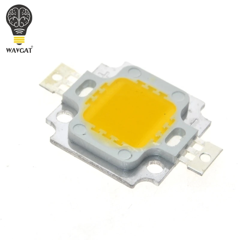 10PCS 10W LED 10W warm white Green RGB 800-900LM LED Bulb IC SMD Lamp Light Daylight white High Power LED 3000K-3200K