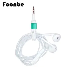 2pcs/lot Silicon Earphone Headphone Cable Wire Cord Organizer Management Winder Data Cable Holder Protective Sleeve For iphone