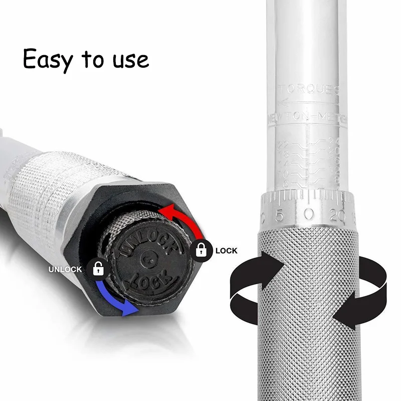 Torque-wrench-bike-1-4-3-8-1-2-Square-Drive-5-210N-m-Two-way