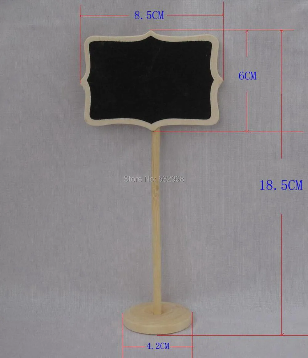 Best 1000PCS Mini blackboard Stands with Chalkboard Labels -Small Wooden Chalkboard Wedding Chalkboards, Rustic Wedding, 1