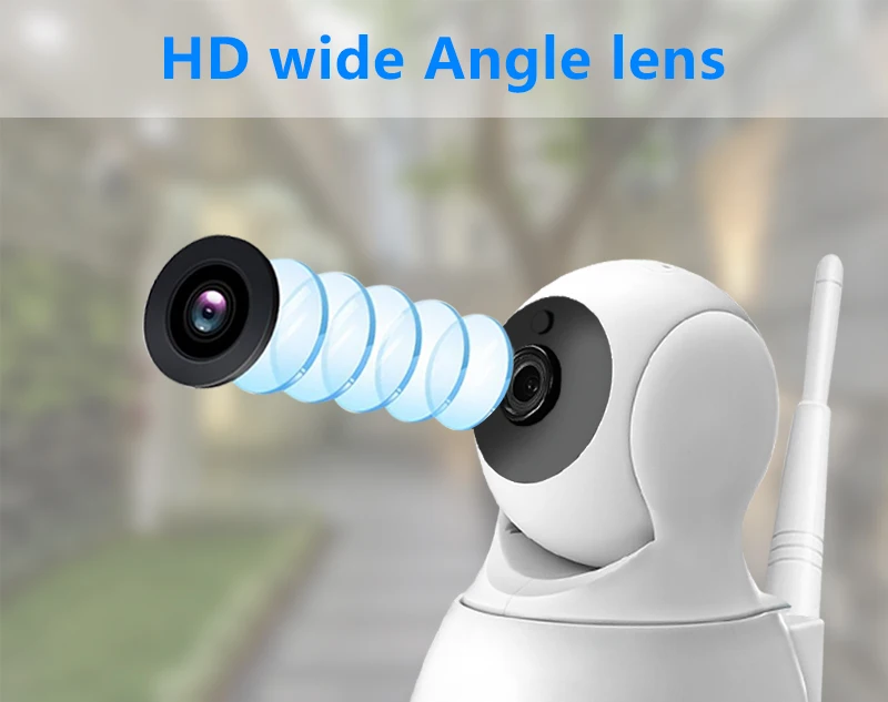 Ip-камера для домашней безопасности двухсторонняя аудио HD 720P Беспроводная мини-камера 1MP ночного видения CCTV WiFi камера детский монитор
