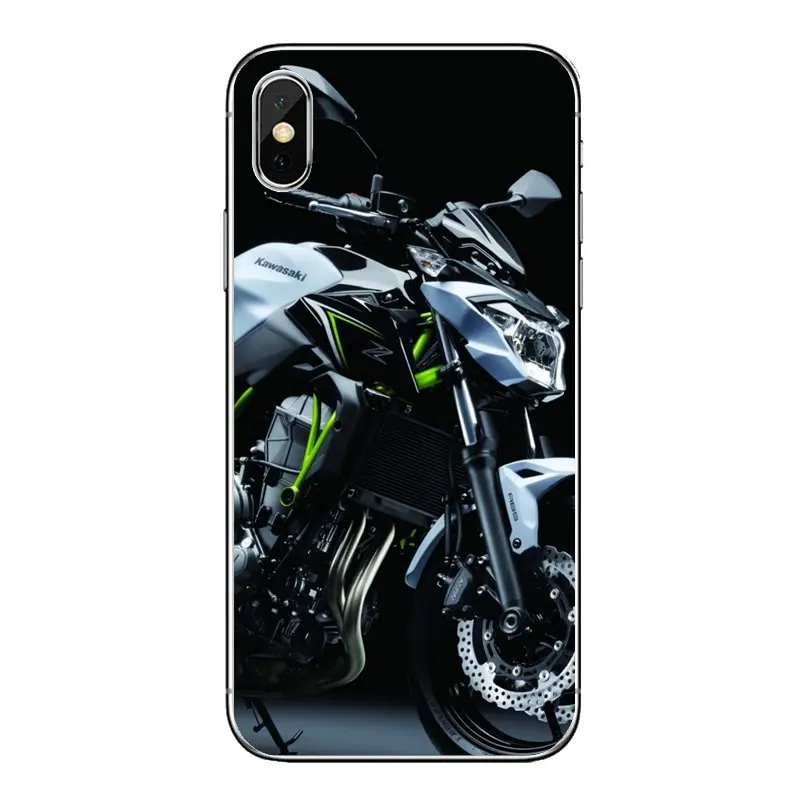 Для Xiaomi mi A1 A2 5X6X8 lite SE Pro Max x 2 2S 3 5 5S Kawasaki мотоциклетные мягкие прозрачные