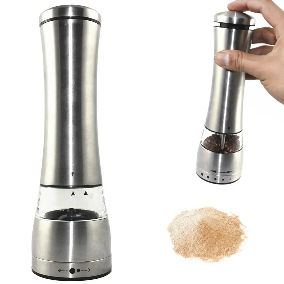 Lighted Electric Salt & Pepper Mills