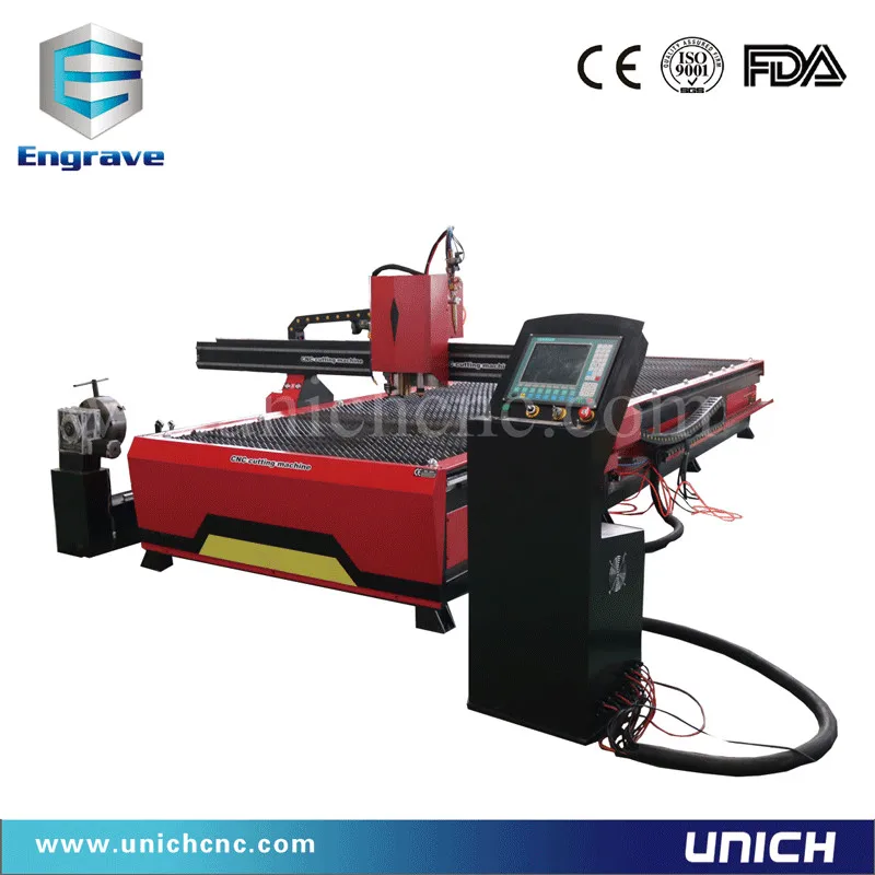 UNICHCNC Metal Plasma Cutter Machine LXP1560 LXP1530 380v/3 phase cnc