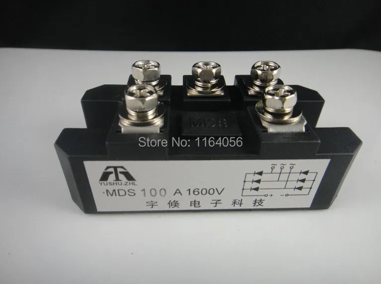 

MDS100A Bridge Rectifier 3-Phase 5 Terminals Diode 100A 1600V