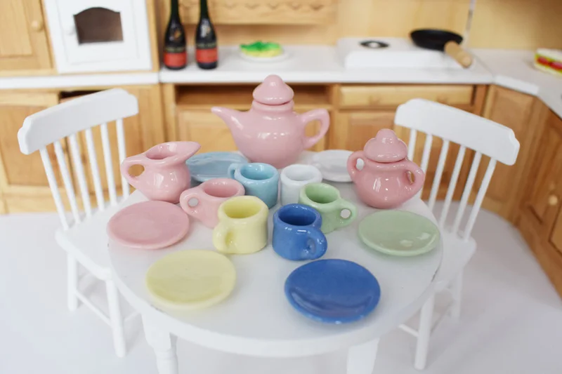 miniature tea cup set  (3)