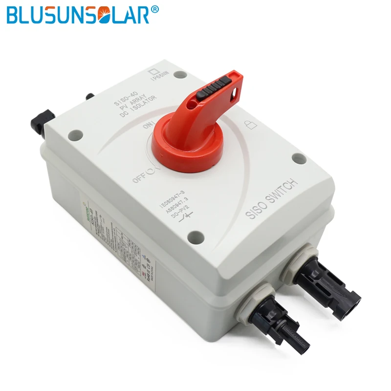 2pec/лот высокая производительность 4 полюса 1200V DC 32Amp солнечная электрическая SISO