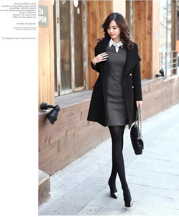 FENGGUILAI женские пальто куртки зимняя куртка корейское длинное пальто женские толстые casaco feminino черный серый хаки