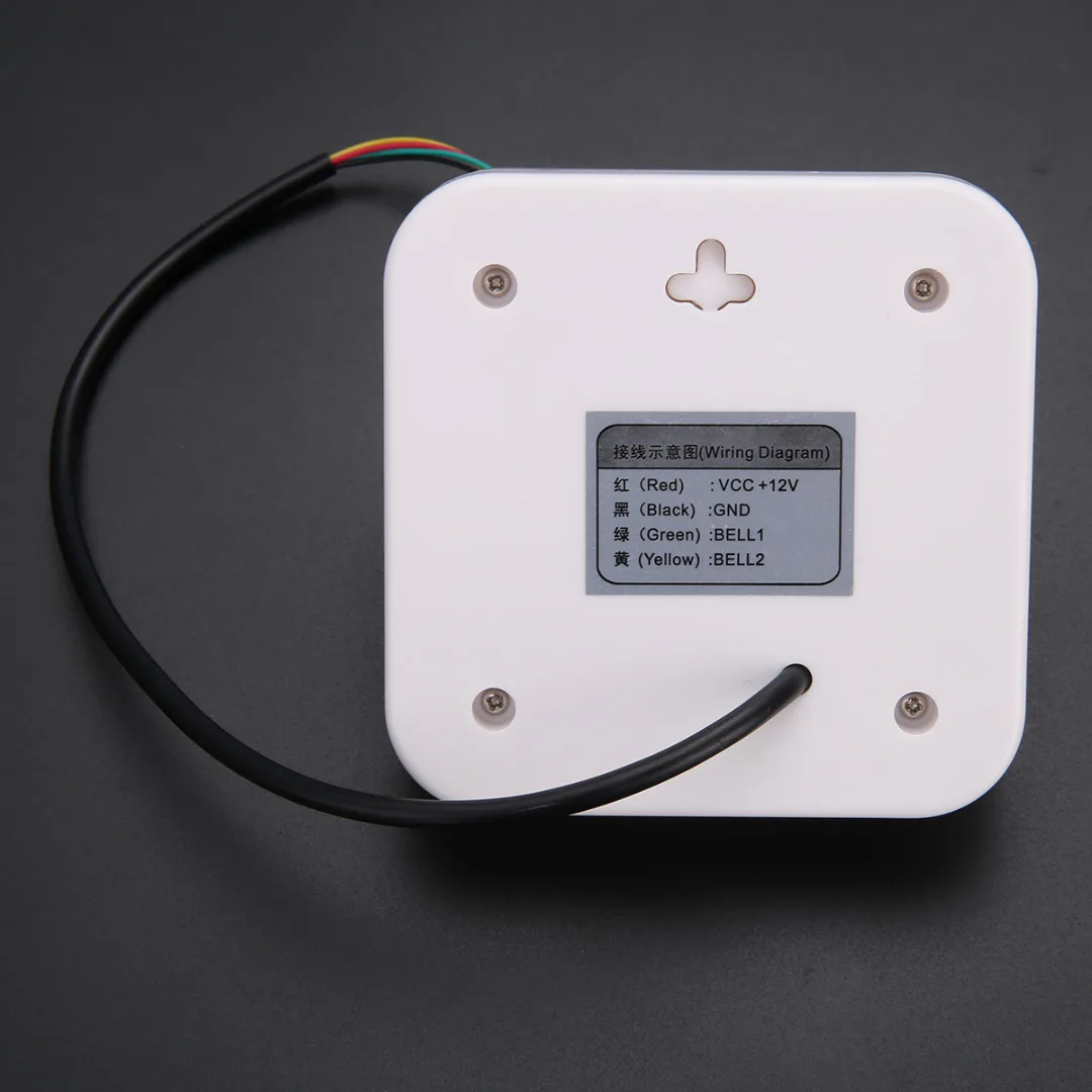 doorbell wiring diagram dc wiring library Doorbell Transformer Wiring dc 12v wired door bell doorbell chime for office home access control system home security door