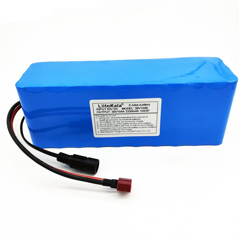 36 v 10000 mah 500 w высокой мощности и емкости 42 v 18650 литиевая АКБ, электромотоцикл велосипед Скутер