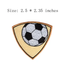 Футбол 2," Широкая вышивка для спортивный патч/Заказная заплата/одежда патч
