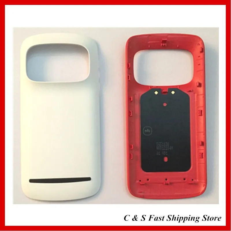 original new back cover for nokia 808 pureview housing rear back cover battery door case replacement