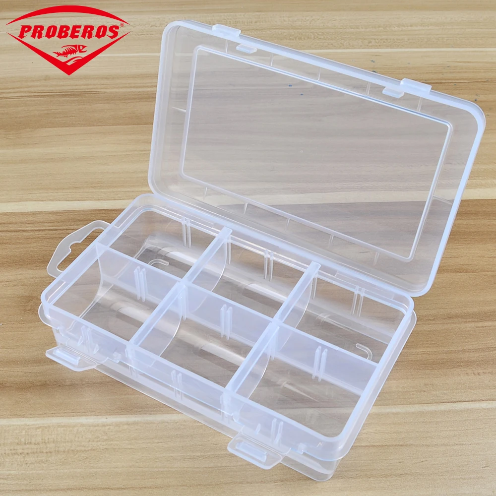 Fishing Fishing Tackle Box 4 & 6 Compartments Anglers' Equipment