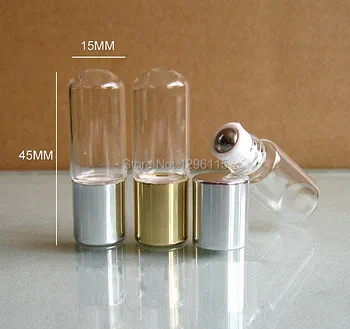 

Free shipping,100pcs/lot, 3ml Glass roll on bottle, perfume bottle, roll-on Deodorant bottle