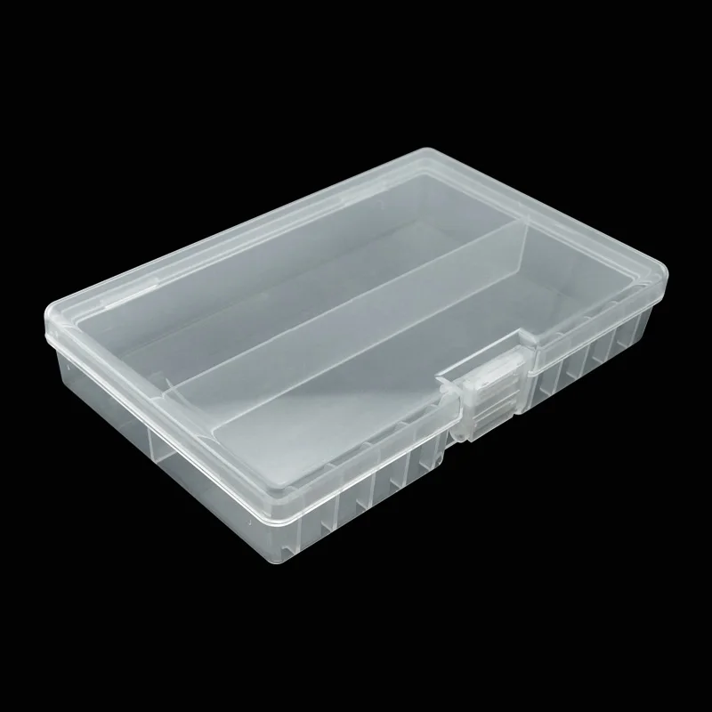 

Super volume Transparent Plastic Battery Storage Box for placed 48pcs AA Battery Holder Container coverd finish kit box