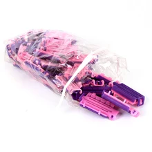 40 шт./лот Многоразовые Холодная волна Перми штока кукурузы волос Парикмахерские клип бигуди чайник Стайлинг DIY инструмент для салона Путешествия Дом