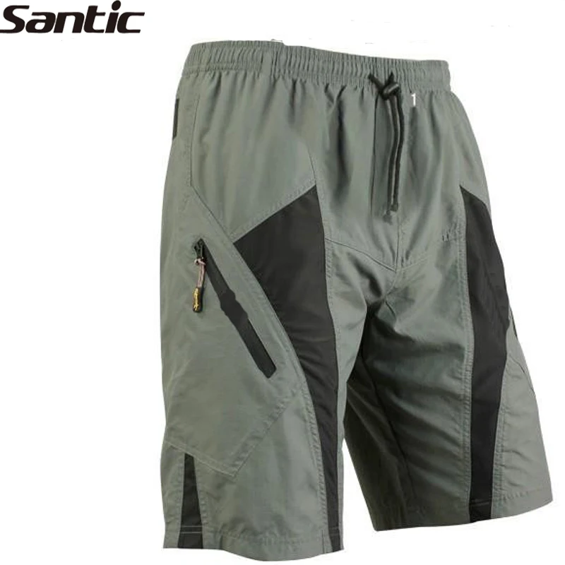 

SANTIC Summer Cycling Short Male Mtb Riding Downhill Road Mountain Bike Short Gel Pad with Breathable Underwear Bicycle Clothing