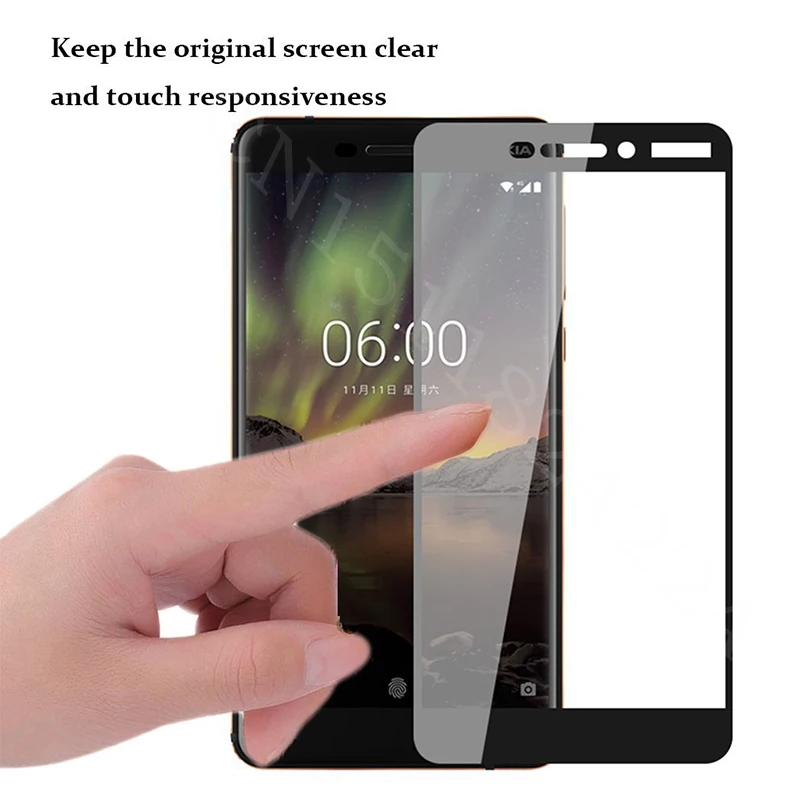 Protective Glass For Nokia 6.1 2018 Screen Protector Tempered Glass For Nokia 66.1 2018 TA-1068 TA-1050 TA-1043 TA-1045 9H 2 (4)