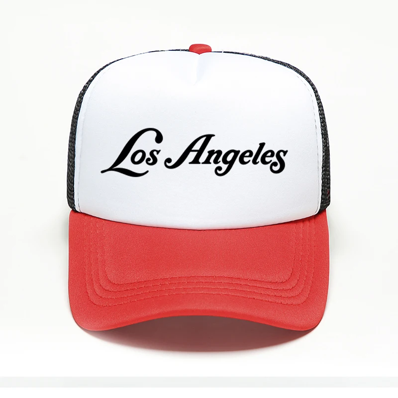 Новый бренд Los Angeles LA модная женская мужская бейсбольная Кепка в стиле панк