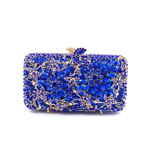 Женская сумочка Свадебные кошелек для свадьбы, вечеринки для женщин Вечеринка сумка бриллиантами расшитая кристаллами сумочка-клатч элегантный кристалл кошелек