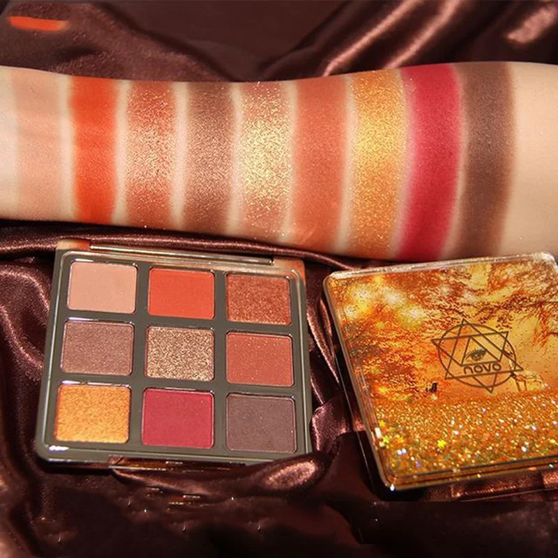 

2019 New product Pearlescent 9 Colors Natural Matte Eye Shadow Palette Waterproof Nude Makeup Beauty Make Up Cosmetics