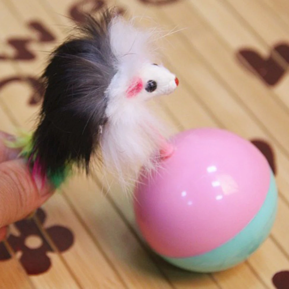 

Mimi Favorite Mouse Tumbler Plastic Toys Balls for Cats Cat Toys