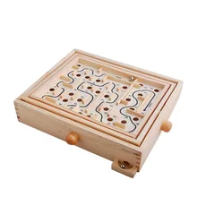 Большой 3D магия интеллект лабиринт дети игрушек из дерева игра головоломка образовательных тренингов инструменты развивающие деревянные игрушки W178