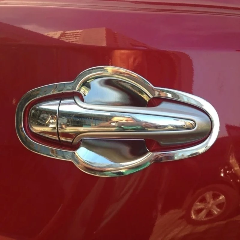 Для Toyota RAV4 2014 2015 2016 2017 2018 внешняя ручка двери Чаша обшивка крышки ABS хром