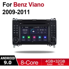 2 din Android 9.0 Octa Core 4GB RAM Car DVD For Mercedes Benz Viano 2009~2011 NTG GPS Radio BT Navi MAP Multimedia player system цена 2 din Android 9.0 Octa Core 4GB RAM Car DVD For Mercedes Benz Viano 2009~2011 NTG GPS Radio BT Navi MAP Multimedia player system цены онлайн