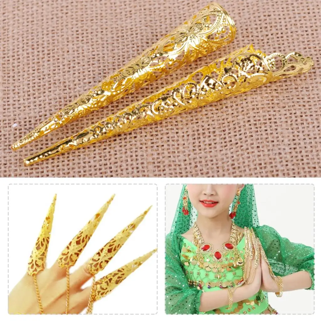 Новое китайское древнее длинное кольцо для ногтей, колечко для ногтей, бронежилет, кольцо на палец, маскарадное нарядное платье