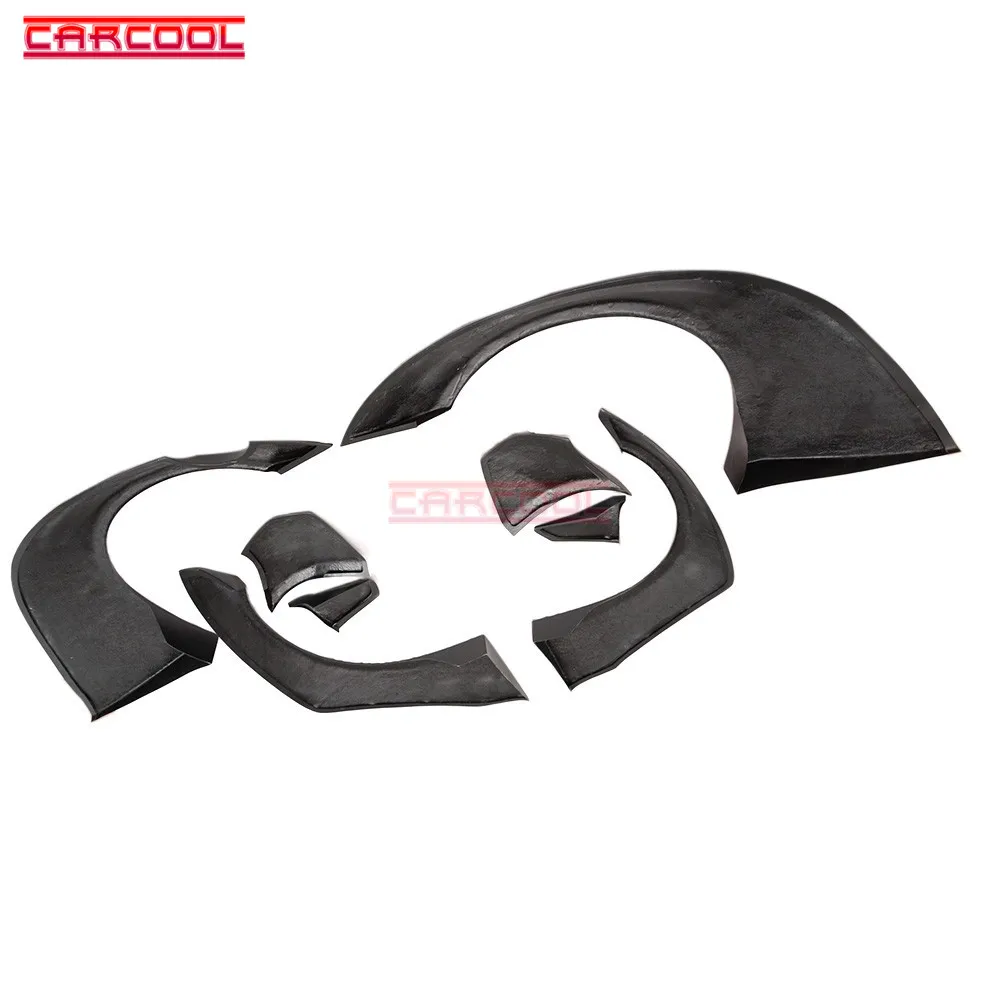 LB Style FRP Wheel Fender Arch Trims For Nissa n GTR R35 (2)