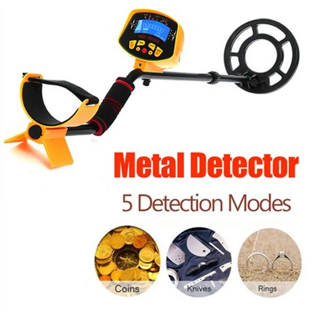 

Free shipping! Professional Ground Metal Detector,Iron Gold Silver Treasure Detector with Large LCD Screen Display MD3010II