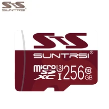 Suntrsi Original Micro SD card 256GB Class 10 up to 95MB/S Microsd 128GB/64GB/32GB/16GB class 10 up to 80MB/S for Phones Cameras