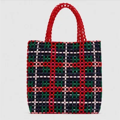 

High-end private customization mini women handbag Pearl Hand PU leather shoulder bags for women party dinner bag 2018 Bohemian