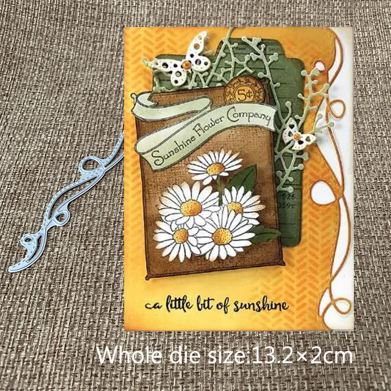 

New Design Craft Metal Cutting Dies cut die wavy slide edge Scrapbooking Album DIY Paper Card Craft Embossing Die Cuts