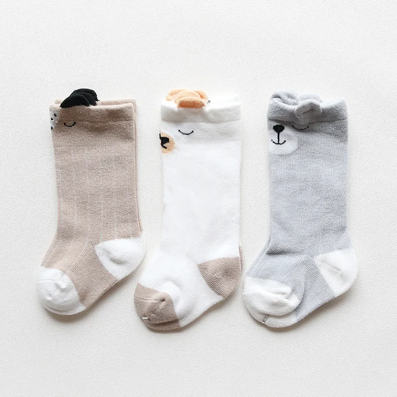 3 Pairs/Lot Newborn Baby Children Socks Cotton Animal Cartoon Breathable High Tube Socks for Children Boys Girls 0-3 Years 3 Pairs/Lot Newborn Baby Children Socks Cotton Animal Cartoon Breathable High Tube Socks for Children Boys Girls 0-3 Years