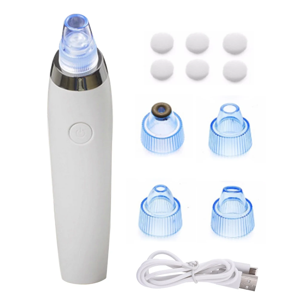 

Face Pore Cleaner Blackhead Remover Vacuum Pore Cleaner Nose Acne Comedo Suction Spot Cleaner Face Skin Care Beauty Device