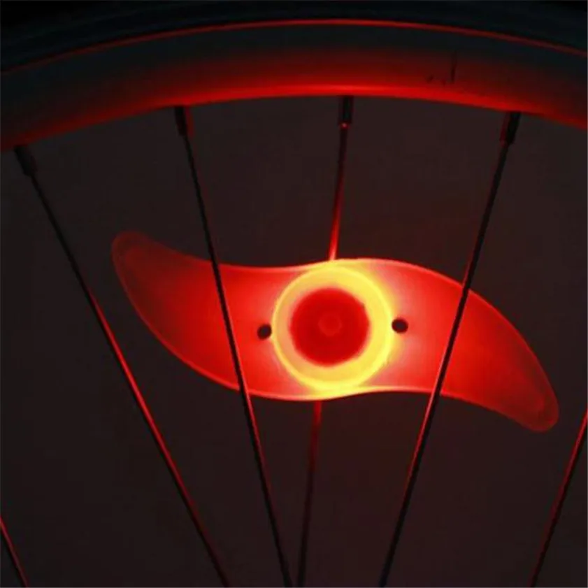 Высокое качество велосипед велосипедный спиц провода шины колеса светодиодный яркий фонарь
