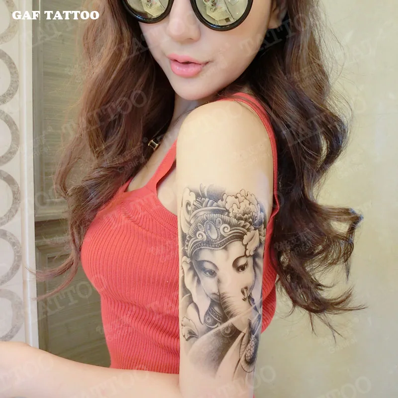 Temporary Tattoos Sticker for Women Sexy Arm Leg Fake ...