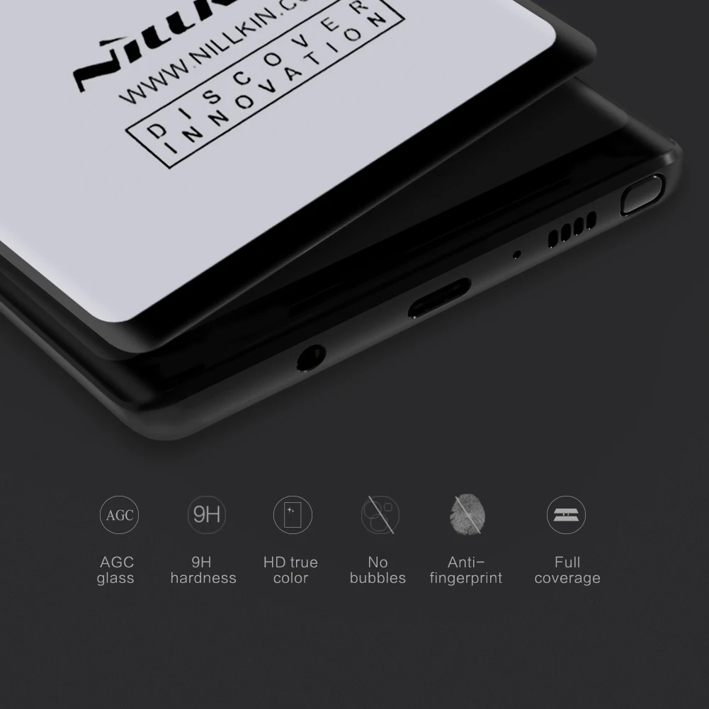 Cena Na telefony komórkowe dla Samsung Galaxy Note 9 szkło hartowane dla Samsung Note 9 3D szkło Nillkin CP + Max pełna pokrywa ekranu protector